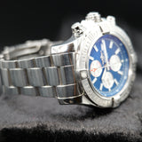Breitling Super Avenger II A1337111/C871 48MM Blue Dial Full Set WARRANTY