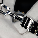 Breitling Chrono Cockpit Two-Tone B13358 39MM Mother of Pearl Dial WARRANTY
