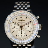 Breitling Navitimer B01 Chronograph AB0139/211G1P1 41MM Silver Full Set WARRANTY