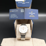 Breitling Navitimer B01 Chronograph AB0139211G1P1 41MM Silver Dial Full Set WARRANTY