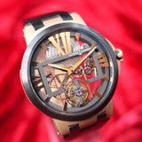 LIMITED EDITION Ulysse Nardin Executive Rose Gold Skeleton Dial Tourbillon 1712-139 45MM Full Set WARRANTY