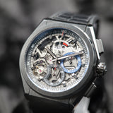 Zenith Defy El Primero 21 Chronograph 49.9000.9004/78.R582 44MM Skeleton Dial Full Set WARRANTY