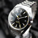 Omega Seamaster Aqua Terra Bumblebee 231.10.42.21.01.002 41.5MM Black Dial Full Set WARRANTY