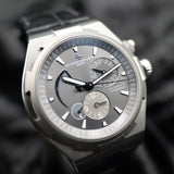 Vacheron Constantin Overseas Dual Time 47450/000W-9511 42MM Grey Dial Watch Only WARRANTY