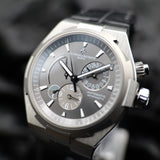 Vacheron Constantin Overseas Dual Time 47450/000W-9511 42MM Grey Dial Watch Only WARRANTY