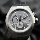 Vacheron Constantin Overseas Dual Time 47450/000W-9511 42MM Grey Dial Watch Only WARRANTY