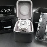 Vacheron Constantin Overseas Dual Time 47450/000W-9511 42MM Grey Dial Watch Only WARRANTY