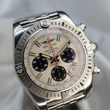 Breitling Chronomat 44 Airborne "Panda" Special Edition AB01154G/G786 44mm White Black Dial Full Set WARRANTY