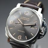 Panerai Luminor Due PAM00943 PAM943 45mm Grey Dial Full Set WARRANTY