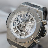 Hublot Big Bang Unico Titanium 411.NE.2010.LR.JSM15 45mm Skeleton Dial Full Set WARRANTY