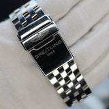 Breitling Chronomat 44 Airborne "Panda" Special Edition AB01154G/G786 44mm White Black Dial Full Set WARRANTY