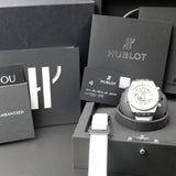 Hublot Big Bang Unico Titanium 411.NE.2010.LR.JSM15 45mm Skeleton Dial Full Set WARRANTY