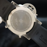Panerai Luminor Chronograph PAM01109 44mm Black Dial Full Set WARRANTY