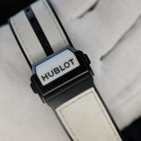 Hublot Big Bang Sang Bleu 415.HX.2027.VR.MXM19 45MM White Ceramic Steel Dial Full Set WARRANTY