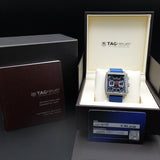 TAG Heuer Monaco Chronograph Skeleton CBL2182.FT6235 39MM Blue Dial Full Set WARRANTY
