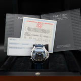 Panerai Luminor 1950 3 Days Chrono Flyback PAM524 PAM00524 44MM Black Dial Full Set WARRANTY