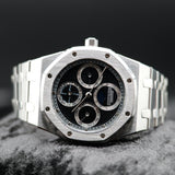 Audemars Piguet Royal Oak Perpetual Calendar 25820SP.O.0944SP.02 39MM Platinum Black Dial Full Set WARRANTY