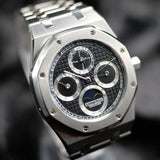 Audemars Piguet Royal Oak Perpetual Calendar 25820SP.O.0944SP.02 39MM Platinum Black Dial Full Set WARRANTY