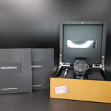 Panerai Luminor 1950 3 Days Gmt Automatic Black Dial Ceramic PAM01438 PAM1438 44MM  Ceramic Black Dial Full Set WARRANTY