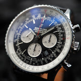 Breitling Navitimer B01 Chronograph 46 AB0127211B1P1 46MM Reverse Panda Dial Full Set WARRANTY