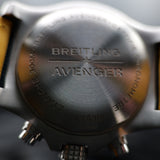Breitling Avenger Chronograph GMT A24315101C1X2 45MM Blue Dial Full Set WARRANTY