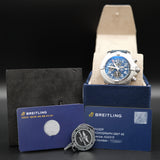 Breitling Avenger Chronograph GMT A24315101C1X2 45MM Blue Dial Full Set WARRANTY