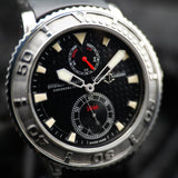 Ulysse Nardin Maxi Marine Diver Dated 2000 263-55 40MM Black Dial Full Set WARRANTY