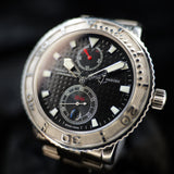 Ulysse Nardin Maxi Diver 263-55 40MM Black Dial Full Set WARRANTY