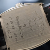 Franck Muller Vanguard Yachting V45 CC DT 44MM Black Titanium Grey Dial Full Set WARRANTY