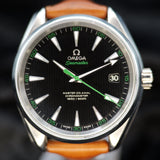 Omega Seamaster Aqua Terra 231.12.42.21.01.003 41.5MM Black Dial Full Set WARRANTY