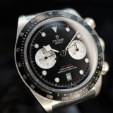 Tudor Black Bay Chronograph Reverse Panda M79360N-0001 41MM Steel Black Dial Full Set WARRANTY