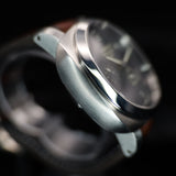Panerai Luminor 1950 3 Days GMT Power Reserve PAM00321 44MM Steel Black Dial Full Set WARRANTY