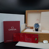Omega Seamaster Worldtimer 220.12.43.22.03.001 43MM Blue Dial Full Set WARRANTY