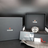 Tudor Black Bay Chronograph Reverse Panda M79360N-0001 41MM Steel Black Dial Full Set WARRANTY