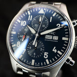 IWC Pilot’s Watch Chronograph Edition “Le Petit Prince” IW377717 43MM Steel Blue Dial Full Set WARRANTY