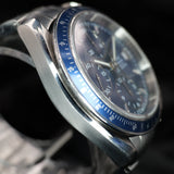 Omega Speedmaster Date 3212.80.00 40MM Blue Dial Full Set WARRANTY