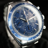 Omega Speedmaster Date 3212.80.00 40MM Blue Dial Full Set WARRANTY