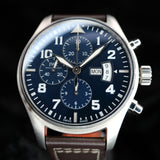 IWC Pilot’s Watch Chronograph Edition “Le Petit Prince” IW377717 43MM Steel Blue Dial Full Set WARRANTY