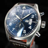 IWC Pilot’s Watch Chronograph Edition “Le Petit Prince” IW377717 43MM Steel Blue Dial Full Set WARRANTY