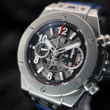 Hublot Big Bang Unico Titanium 411.NX.1170.RX 45MM Titanium Skeleton Dial Full Set Warranty