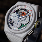 Zenith Defy El Primero 21 Chroma 49.9010.9004/01.R974 44MM Ceramic Skeleton Dial Full Set WARRANTY