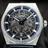 Zenith Defy Classic Titianuim 95.9000.670/78.R584 41MM Skeleton Dial Full Set WARRANTY
