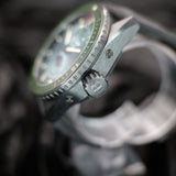 Blancpain Fifty Fathoms Bathyscaphe Quantieme Moonphase 5054-0153-B52A 43MM Green Dial Full Set WARRANTY