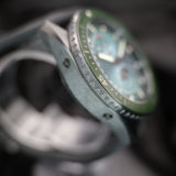 Blancpain Fifty Fathoms Bathyscaphe Quantieme Moonphase 5054-0153-B52A 43MM Green Dial Full Set WARRANTY