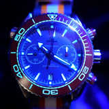 Omega Seamaster Planet Ocean Chronograph 215.32.46.51.99.001 45.5MM Steel Grey Dial Full Set WARRNATY