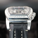 Carl F. Bucherer Patravi Diamond00.10615.08.33.21 39MM Stainless Steel Black Dial Full Set WARRANTY
