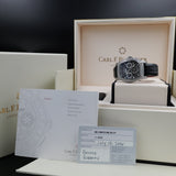 Carl F. Bucherer Patravi Diamond00.10615.08.33.21 39MM Stainless Steel Black Dial Full Set WARRANTY