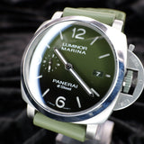Panerai Luminor Marina Verde Smeraldo PAM01356 PAM1356 44MM Steel Green Full Set WARRANTY
