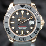 Everose Gold Yacht-Master 37 Watch 268655 37MM Rose Gold Black Dial Full Set WARRANTY