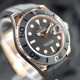 Everose Gold Yacht-Master 37 Watch 268655 37MM Rose Gold Black Dial Full Set WARRANTY